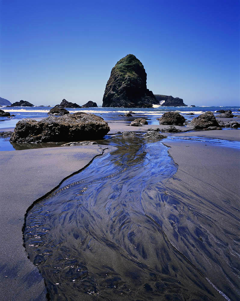 Sea, Ocean, Oregon, Sea stacks, Pacific