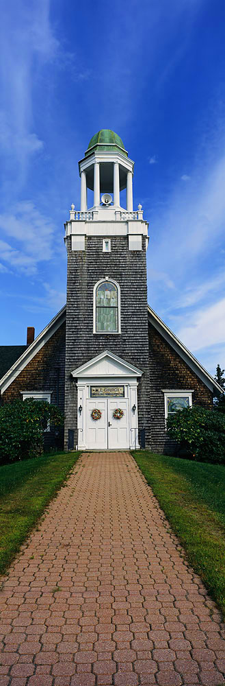 church, trail, path