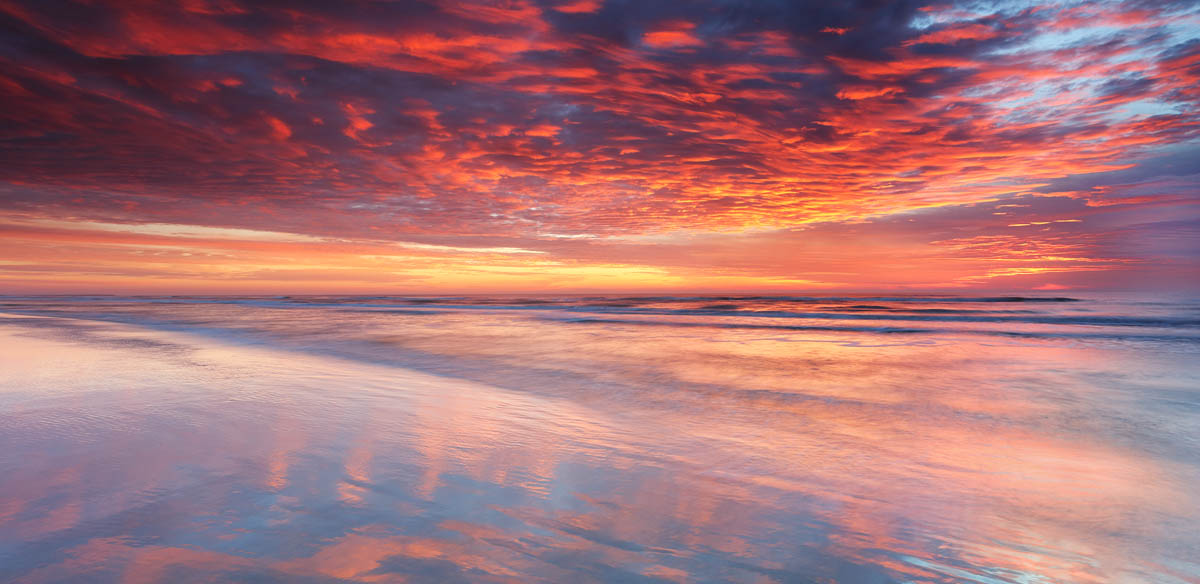 sunrise, sunset, beach