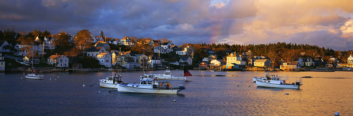 Maine, Harbor, Boat